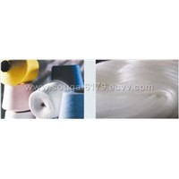 Pure chitosan fiber