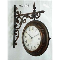 METAL antique clocks