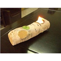 candle log for indoor fireplace