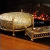 Wrought iron pet bed