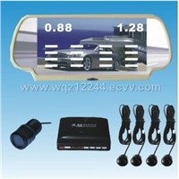 Video parking sensor with 3.5'' Rear View Monitor and License camera