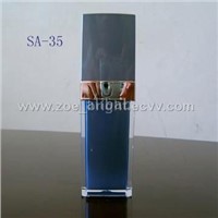 square acrylic lotion bottle