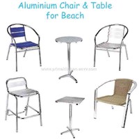 Aluminium Chair &amp;amp; Table for Beach