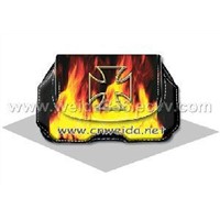 leather case of mobilepone and mp3.mp4