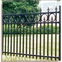 Wrought Iron Driveway Fence