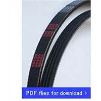 automotive ribbed belts