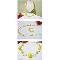 JEWELRY WHOLESALE ?Colourful Plastic Necklace