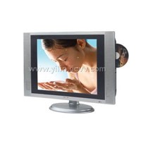 LCD TV with DVD player