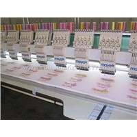 multihead flat embroidery machine