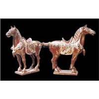 Wood Carving -Horse (YHMD-01)