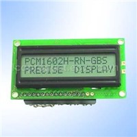 ECM1602H STN Gray 16 x 2 Character LCD Module Without Backlight