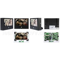 7 inches LCD Advertising Display with Metal Cover