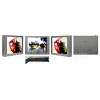 15 inches LCD Advertising Display with Metal Cover