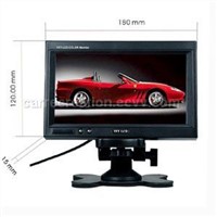 7&amp;quot; Headrest TFT LCD Monitor w/remote &amp;amp; stand