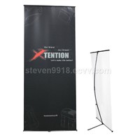 l banner/banner stand/display banner/display stand/advertising/pop up/retractable banner stand