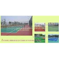 sports rubber floor for basketball, tennis,pingpang and badminton