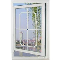 outward casement window with (with window screen)