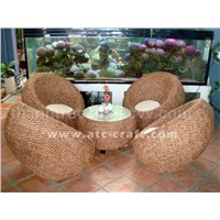 water hyacinth sofa set