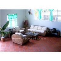 water hyacinth sofa set