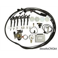CNG dedicated conversion kit for diesel engine