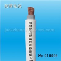 cold resistant electric cable