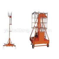 telescopic type mobile hydraulic high raised lift table