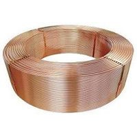 Bright copper coil pipes