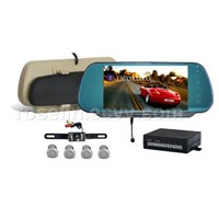 Optical Parking System with 7-inch TFT LCD Screen and Camera, Supports Bluetooth Hands-fre