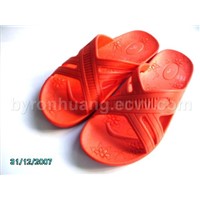PVC blowing slippers mould