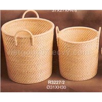Bamboo &amp;amp; Rattan Round,Square Tray From Vietnam