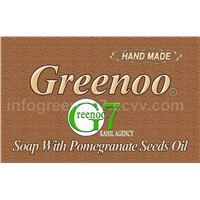 Greenoo Soap With Pomgranate Seeds Oil