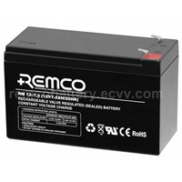 Rechargeable sealed lead acid battery