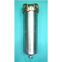 stainless steel water filter housing