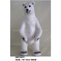 resin animal statue of bear