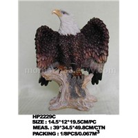 polyresin animal statue of eagle