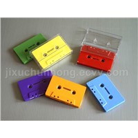 blank audio cassette