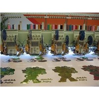 Multi sequins embroidery machine