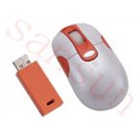 3 buttons wireless optical mouse +Mini receiver.