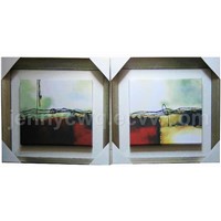 Canvas picture frame
