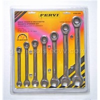 7PC Combination Gear Wrench Set