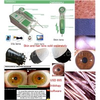 3D digital Iriscope for TV and PC and skin hair adopter