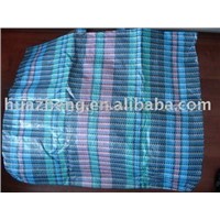 Color thread woven bag