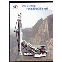 Crawler hydraulic drilling rig from China