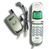 Mini mobile-shaped telephone