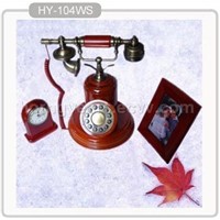 Wooden Classical Phone(HY-104WS)