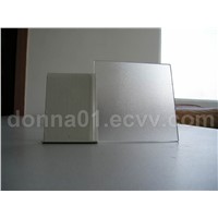 Solar Tempered Low Iron clear Pattern Glass