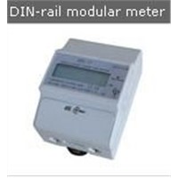 DIN-rail modular meter