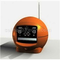 basketball  CD player  with radio