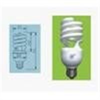 Semi-Spiral Energy Saving Lamp