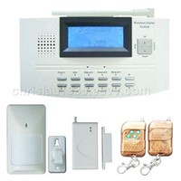 LCD screen display security alarm system
